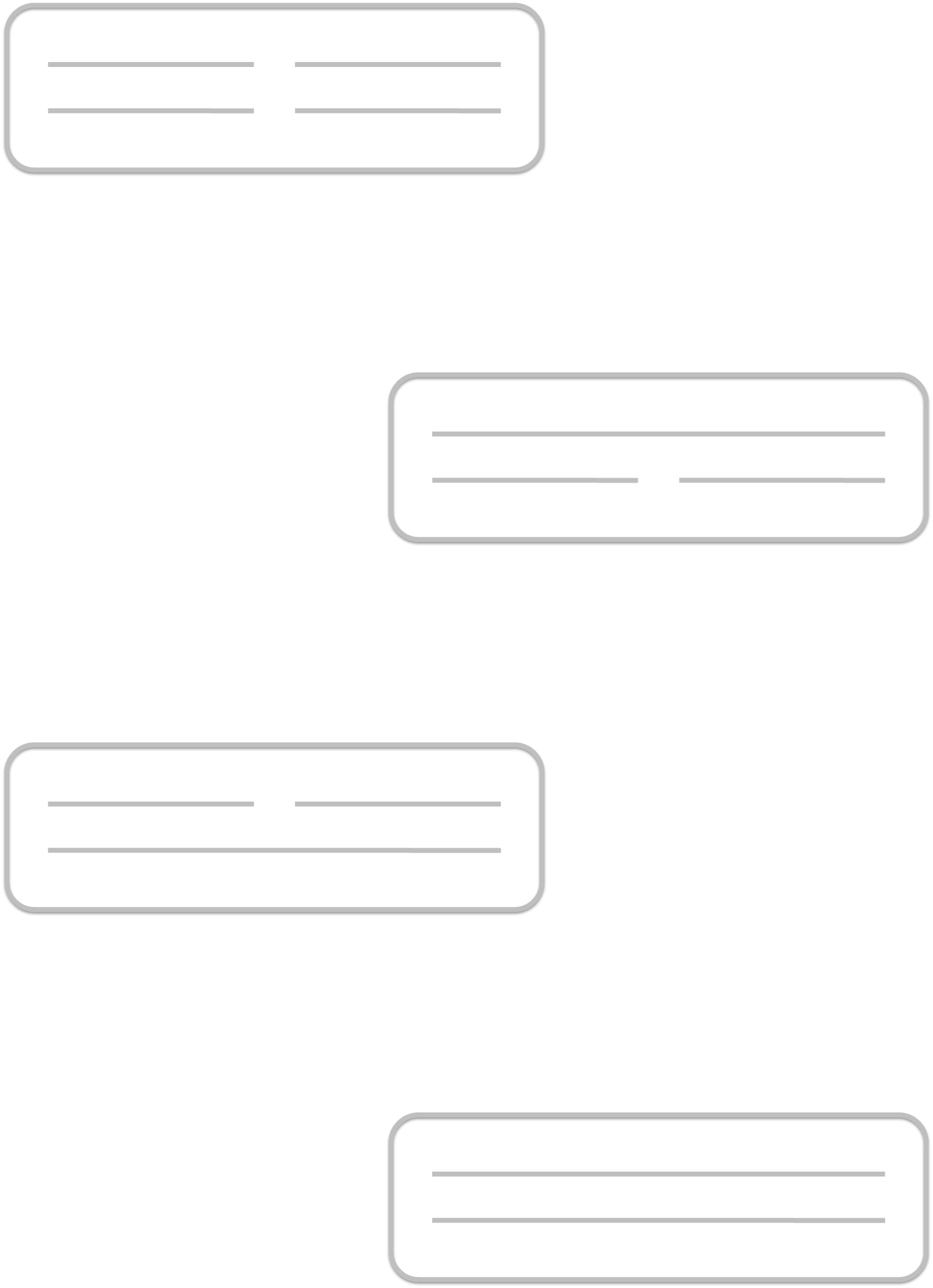 Minimized Ghosting Chat Bubbles